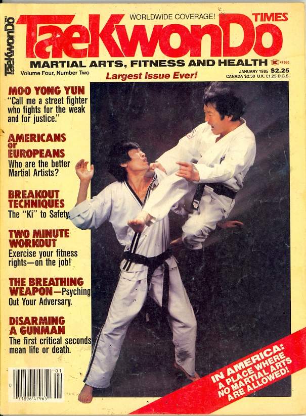 01/85 Tae Kwon Do Times